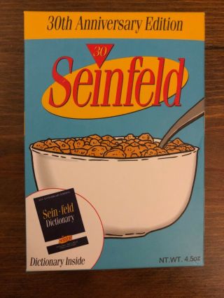 Seinfeld 30th Anniversary Dictionary Rare Limited Edition Collector Us Ship