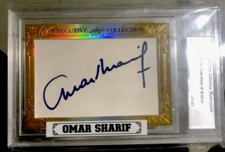 2015 Leaf Executive Collextion Masterpiece - Omar Shariff (lawrence Of Arabia)