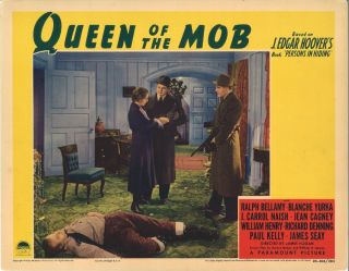 Queen Of The Mob (1940) Gangster Mom,  Fbi Agents With Machine Guns And A Corpse