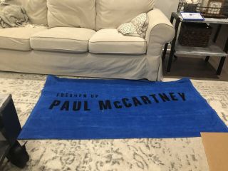 Paul Mccartney Freshen Up Tour Beach Towel And Bags