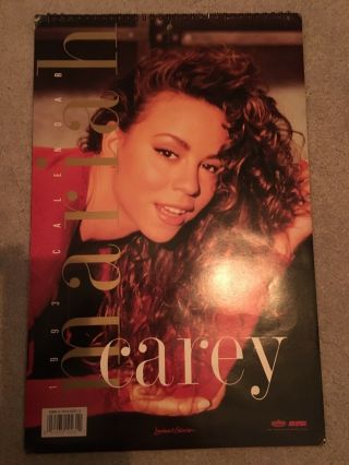 Mariah Carey Calendar 1993.  Very Rare
