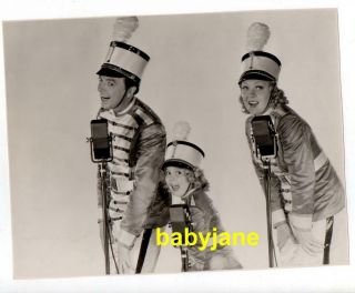 Shirley Temple Jack Hayley Alice Faye Orig 7x9 Photo 1936 Poor Little Rich Girl