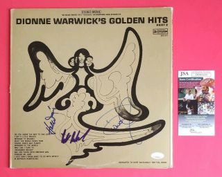 - Dionne Warwick,  Burt Bacharach & Hal David Signed Lp Album Jsa Psa