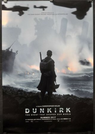 Dunkirk 2017 27x40 Teaser Ds Movie Poster Indiana Jones Kingdom Of The Crystal