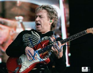 Andy Summers Signed Autographed 8x10 Photo The Police Guitarist On Stage 806285