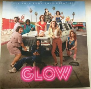 Netflix Allison Brie Glow Complete Season 2 2019 Emmy Fyc Dvd Pressbook