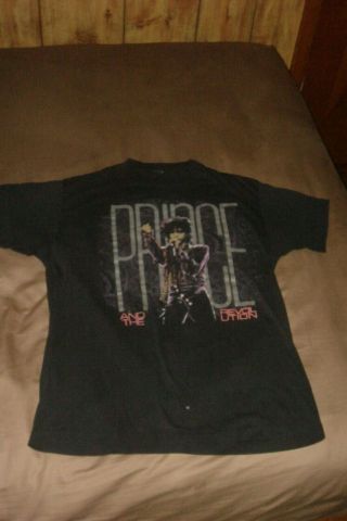 Rare Prince And The Revolution World Tour 1985 Large Concert T - Shirt