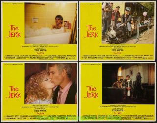 The Jerk Lobby Card 11x14 Size Movie Poster Set Of 4 Cards Steve Martin