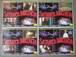 Phenomena 4 Mexican Lobby Card Set Jennifer Connelly Dario Argento Creepers