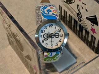 New/sealed Glee Silver/white/color Tv Show Collectible Wrist Watch 2011 Quartz
