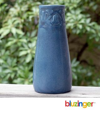 Rookwood Pottery Vase Xxix Cerulean Blue Bellflower 2111