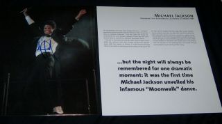 Michael Jackson Autograph On A 10x11 Photo/cut Off Page.