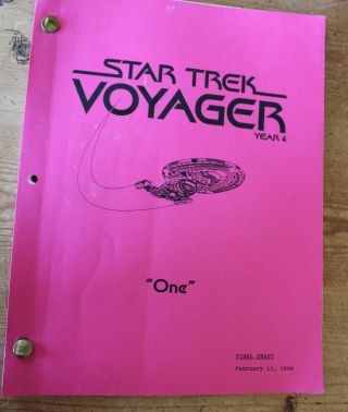 Star Trek Voyager Tv Series Show Script Episode One