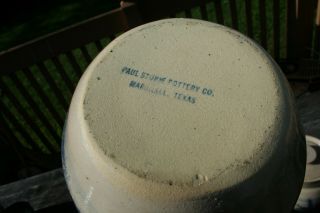 Vintage Paul Storie Pottery Stoneware Canister Set Old Barn Scene Marshall Texas 8