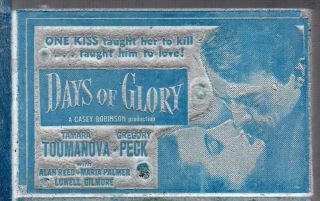 Gregory Peck (In His First Movie) Tamara Toumanova Movieblock Days Of Glory 3