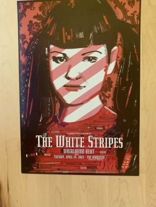 White Stripes Warfield 2003 Print