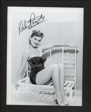 Debra Paget - Signed Vintage Celebrity Autograph Photo - Sepolcro Dei Re,  Il