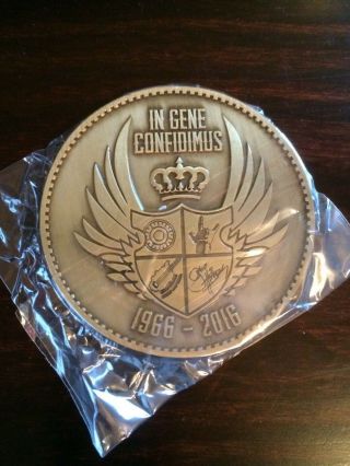 Gene Simmons Vault Gold Medallion Coin Factory Kiss 2