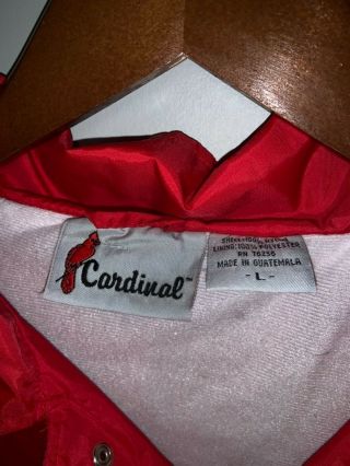 Vintage DEFTONES WHITE PONY tour LARGE RED WINDBREAKER Rare Jacket Cardinal 3