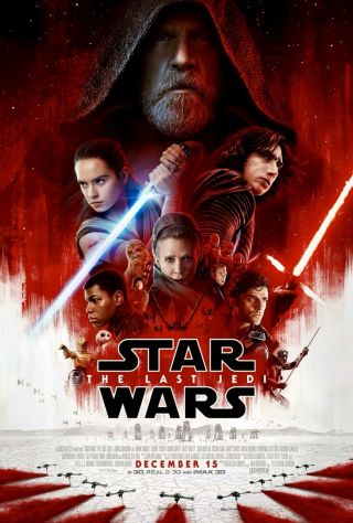 Star Wars The Last Jedi: Theater Poster Final 27x40 Ds One Sheet