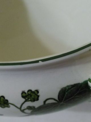 Wedgwood Etruria Barlaston Napoleon Ivy Queensware Covered Soup Tureen W/ Lid 6