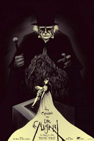The Cabinet Of Dr.  Caligari By Kevin Tong Mondo 235/300 Print