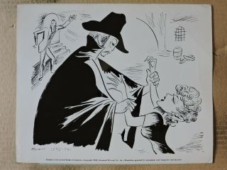 Phantom Of The Opera Horror Artwork By Kroll Photo 1943 Claude Rains