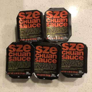 5 Pack Mcdonalds Szechuan Sauce Rick & Morty