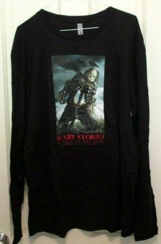 Scary Stories To Tell In The Dark Long Sleeve Shirt Promo Guillermo Del Toro Xl