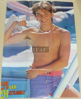 Noah Hathaway Shirtless / Mel Gibson Mad Max 1985 Japan Large Poster 20x28 Ss3