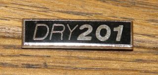 Factory Dry 201 The Dry Bar Vintage Promo Pin Button Badge 1989 Fac 201