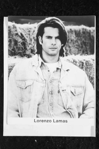 Lorenzo Lamas - 8x10 Headshot Photo W/ Resume - Renegade