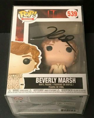 It Beverly Marsh Funko Pop Signed By Jessica Chastain - It: Chapter 2