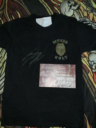 Stage Worn Officer Holt Shirt From Final Slayer Show In Prague
