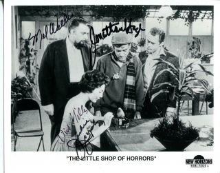 The Little Shop Of Horrors Cast Signed Photo Dick Miller Jackie Joseph,  2
