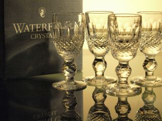 Waterford Crystal Colleen Liqueur Glass,  Set Of 4 Made In Ireland