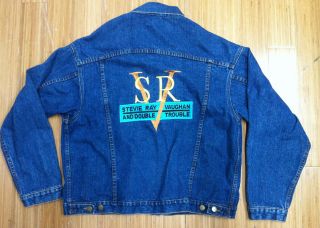 Stevie Ray Vaughan 1980s Concert Tour Denim Jacket
