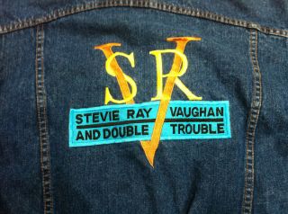 STEVIE RAY VAUGHAN 1980s Concert Tour Denim Jacket 2