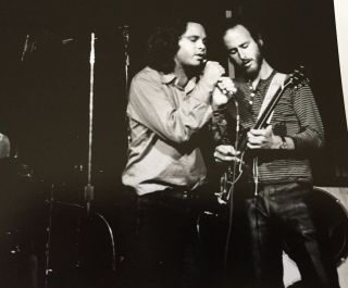 The Doors Jim Morrison Robby Krieger 8x10 Photo Rare Htf