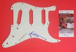 Yngwie Malmsteen Signed Fender Stratocaster Guitar Pickguard With Jsa Psa