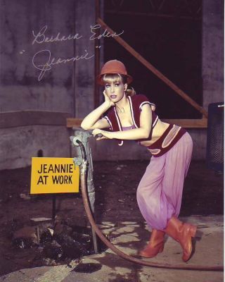Barbara Eden Signed Autographed I Dream Of Jeannie Photo