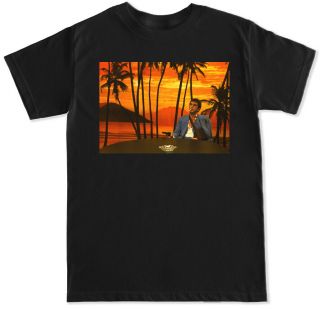 Montana Palm Movie Mob Scarface Tony Og Legend Film Classic Retro Mens T Shirt