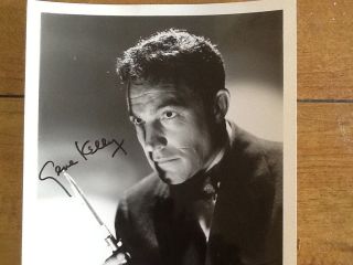 Gene Kelly Signed 8x10 Photo Black Hand 1950 Wonderful Portrait Great Face