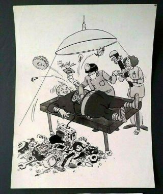 " The Robonic Three Stooges " Tv Cartoon Vintage Publicity Photo Still