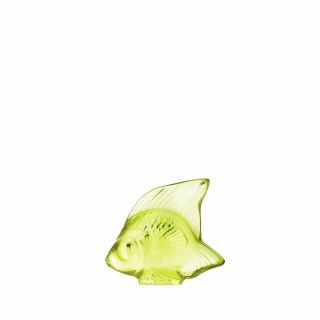Lalique Fish,  Anise Green