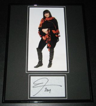 Eve Ensler Signed Framed 11x14 Photo Poster Display Vagina Monologues
