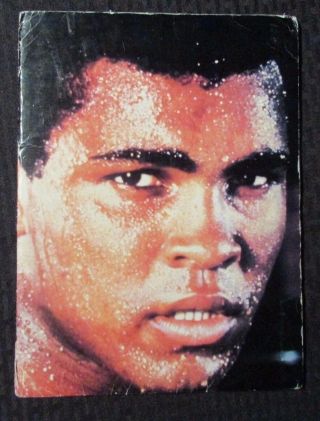 1970s? Mohammad Ali The Whole Story Press Kit In Folder W/ 8x10 " Photo Nm/fn,