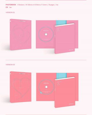 [ BTS ] MAP OF THE SOUL : PERSONA AUTHENTIC Signed Album CD,  GIFT BOX 7