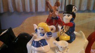 Paul Cardew Southwest Ceramics Alice in Wonderland Teapot dated 1990 7
