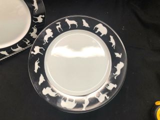 Vintage Block Spal Wildlife Designed by Jack Prince Dinner Plate Set of 8 5